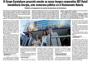 Grupo Eurotabaco presenta su nueva imagen GET