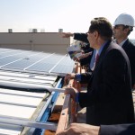 Visita de obra Cubierta Solar - Vista desde la cubierta