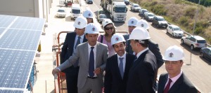 Visita de Obra Cubierta Solar Onda - Vista desde cubierta