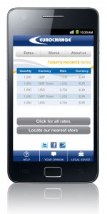 Eurochange App - Rates