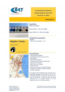 Dossier Naves Bétera 2013 - alquiler