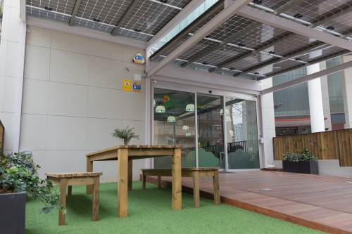 Pérgola Fotovoltaica Terraza GET